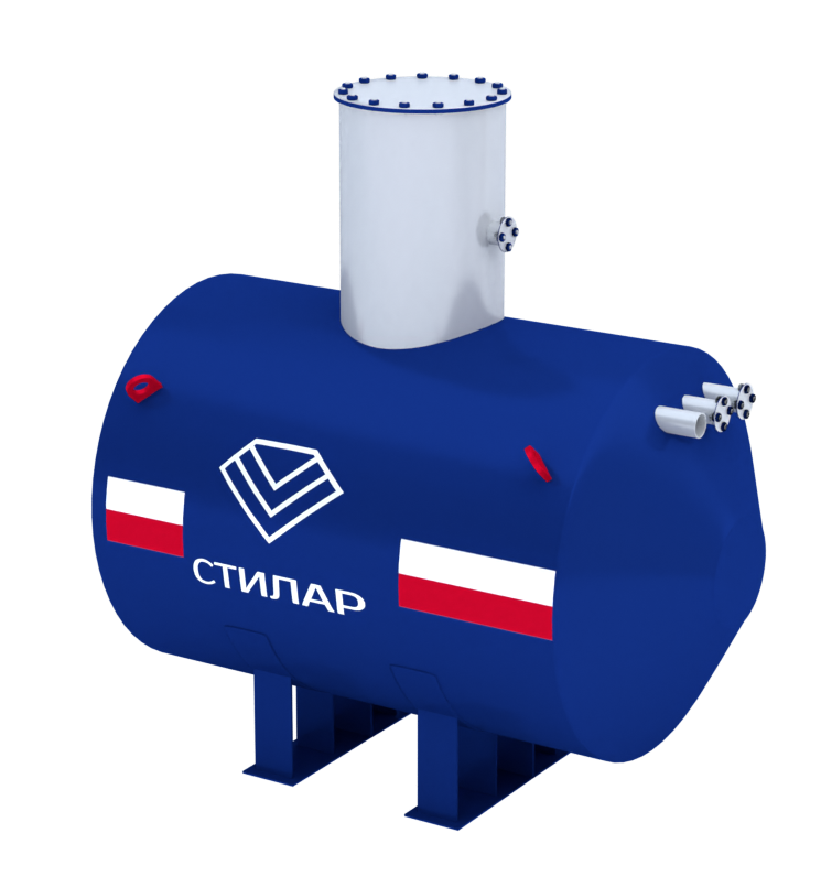 Резервуар РГСП для химических веществ 3 м³ от завода-производителя